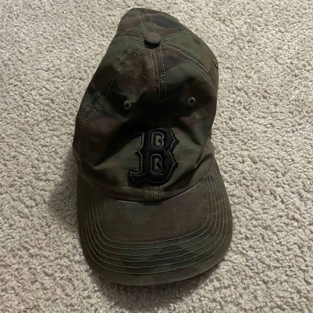 Camouflage Boston Red Sox hat